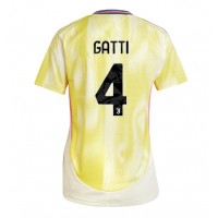 Maglie da calcio Juventus Federico Gatti #4 Seconda Maglia Femminile 2024-25 Manica Corta